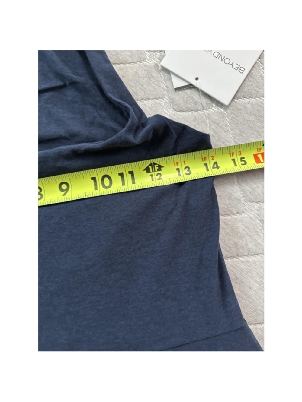 Nwt Beyond Yoga Tank Dress Womens Small Blue Square Neck Midi Athleisure Summer - Picture 7 of 14